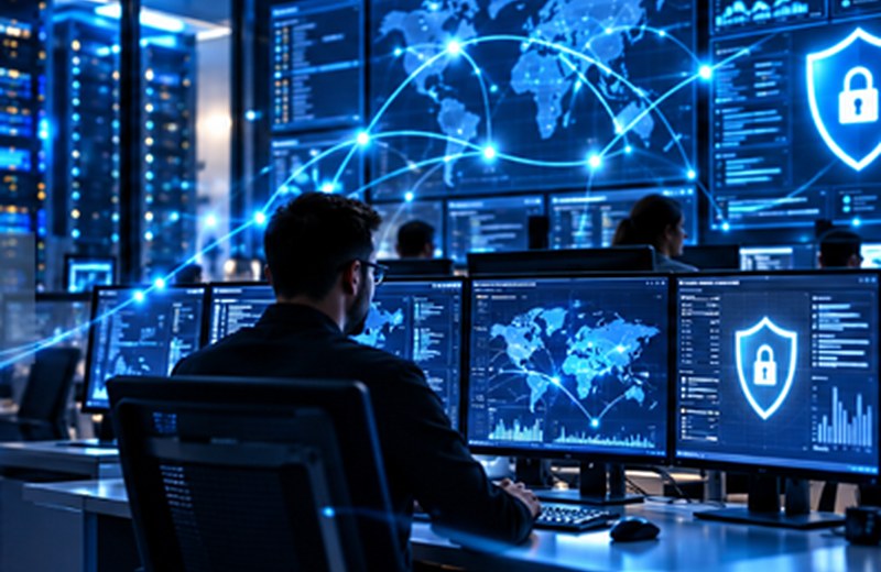 Centro de monitoreo de seguridad de redes